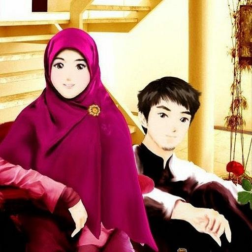 DP Gambar Romantis Islami