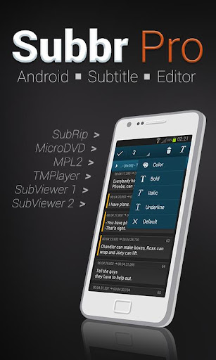 Subbr Pro: Subtitle Editor