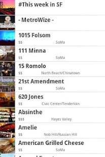 San Francisco Hot List Screenshots 1