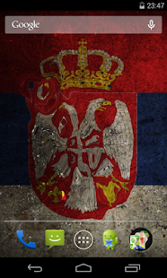 Flag of Serbia Live Wallpaper - náhled