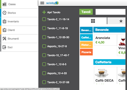 Scloby - Punto Cassa Fiscale