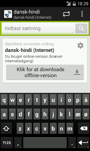 Danish-Hindi Dictionary