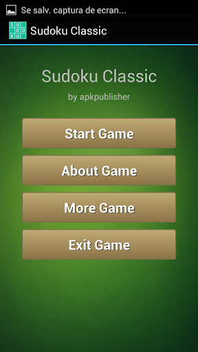 Sudoku Clasic