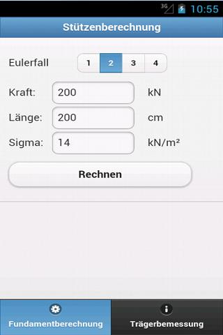 Gerüstbau-App Screen 3