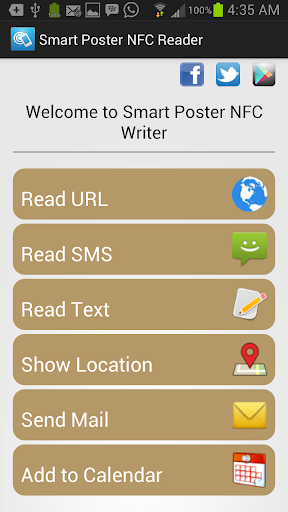 Smart Poster NFC Writer