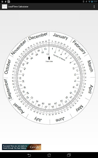 Production LeadTime Calculator