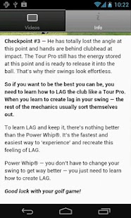 Tour Tempo - Power Whip Golf Screenshots 7