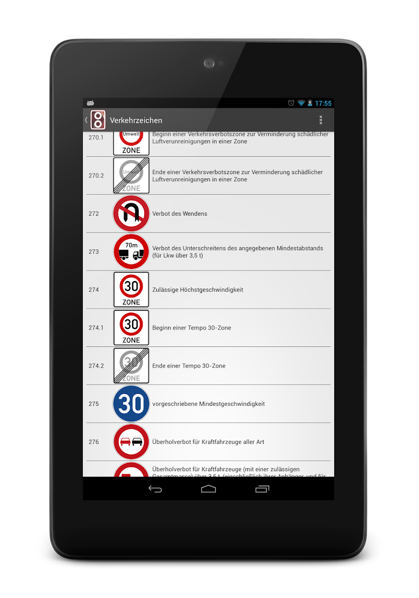 Driver License Trainer 2016 Screen 2