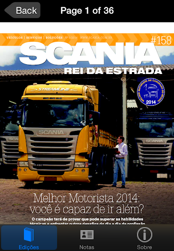 【免費書籍App】Scania Rei da Estrada-APP點子