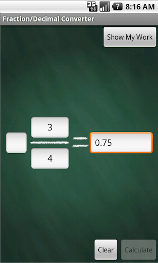 Mathologist: Fraction Decimal