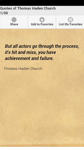 Quotes of Thomas Haden Church