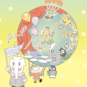 動物大道芸団 ズー！てんこ盛り版 logo
