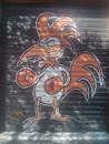 Street Art - Gallo De Pelea