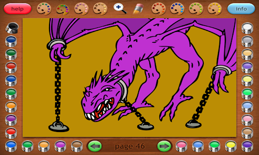 Lastest Coloring Book 25 Lite: Dragon APK for Android