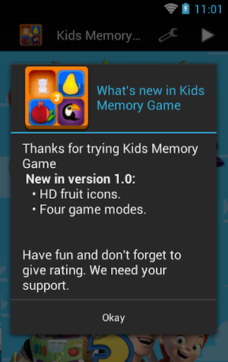 Kids Memory Game 3