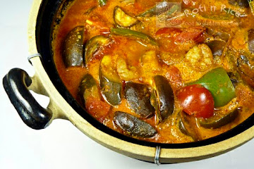 Shrimp and Eggplant Curry