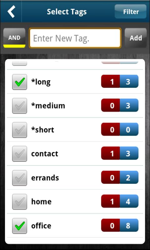 WAToDo! Android To Do List Screen 3