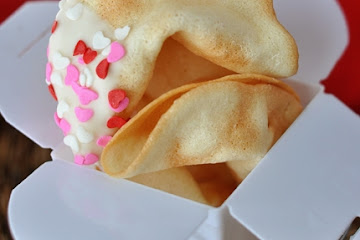 Homemade Fortune Cookies
