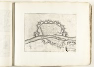 Plattegrond van Frankfurt am Main, ca. 1702