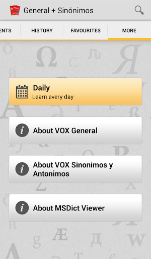 【免費書籍App】VOX  General Spanish +Thesauru-APP點子