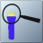 Magnifying Flashlight mobile app icon