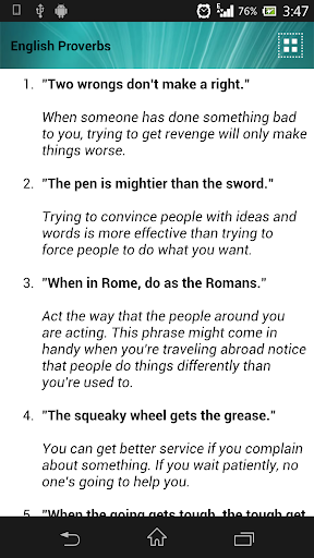 Famous English Proverbs