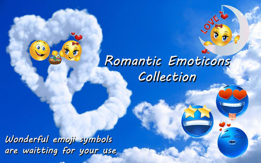 【免費社交App】Romantic Emoticons Collection-APP點子