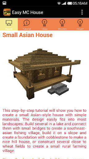Build Minecraft House Easy
