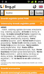 (old app) Ling.pl Dictionary poster 1