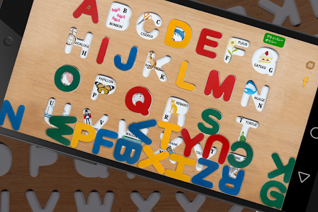 French ABC puzzle - náhled