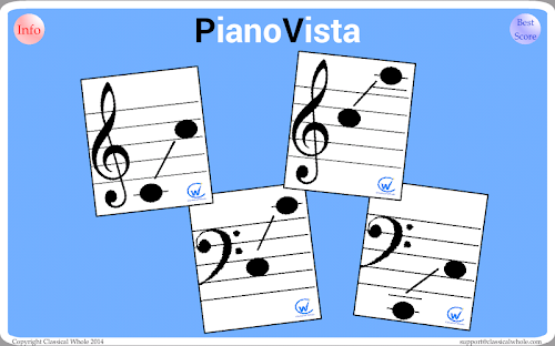 Android application PianoVista screenshort