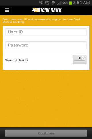 Icon Bank Mobile Banking