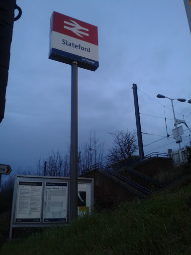 Slateford Station