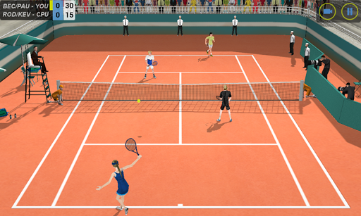 【免費體育競技App】Flick Tennis-APP點子