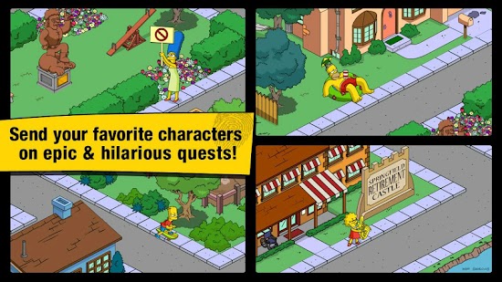 The Simpsons Tapped Out Apk