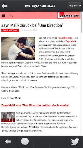 【免費娛樂App】1D Nachrichten Deutsch-APP點子