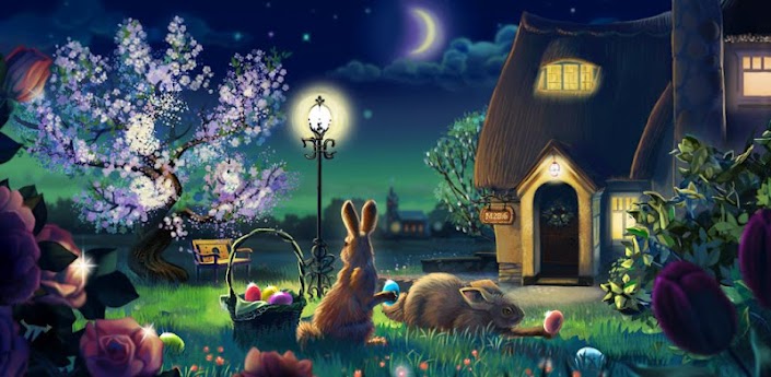 Night Garden Live Wallpaper