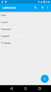 Screenshot dell'applicazione Android Note Crypt Donate / Pro