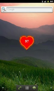 Fire vs ice Heart Battery 2x2 screenshot 2