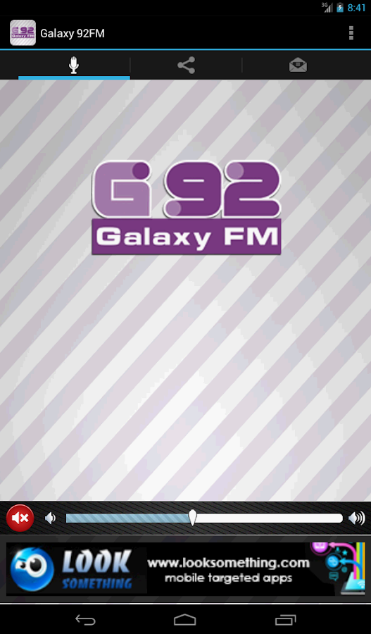 Galaxy 92FM - screenshot