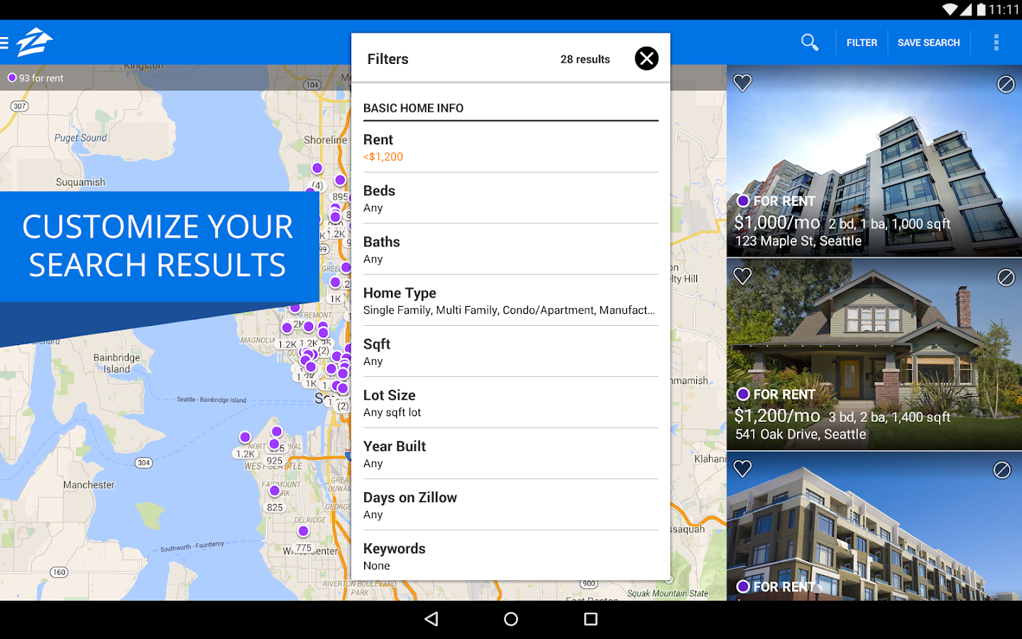 Zillow Rentals Houses & Apts Android Apps on Google Play