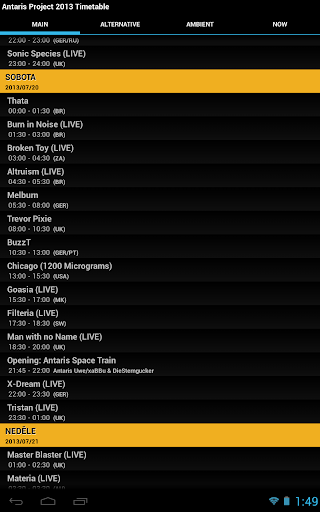 【免費娛樂App】Antaris Project 2013 Timetable-APP點子