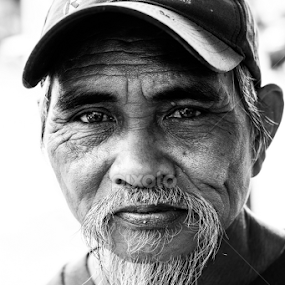 by Eman De Leon - Black & White Portraits & People
