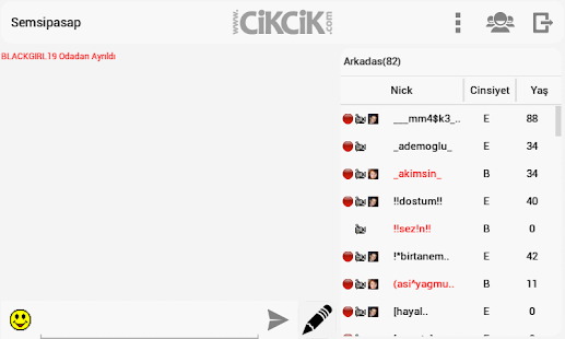 Kameralı Sohbet Süper Chat Screenshots 9