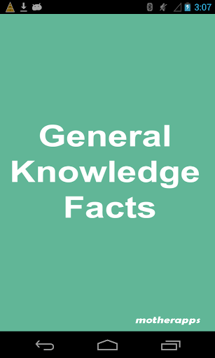 General Knowledge Facts