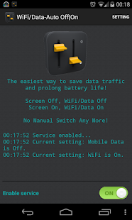 Free WiFi/Data Auto Off|On APK for PC