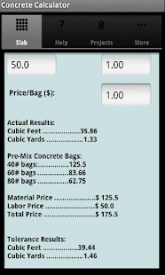 Download Concrete Calculators APK for PC