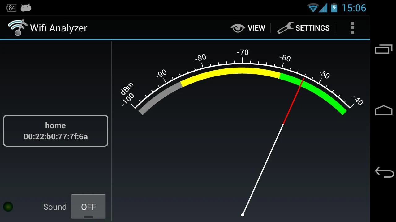 Wifi Analyzer - screenshot