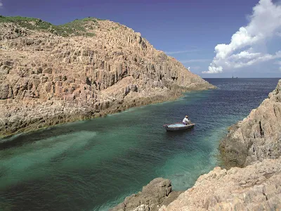 A fisherman near Hong Kong.