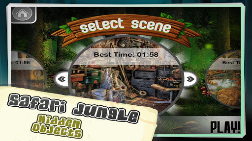 【免費休閒App】Safari Jungle Hidden Objects-APP點子